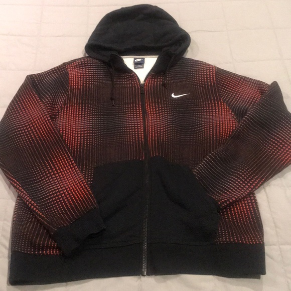 nike checkered hoodie